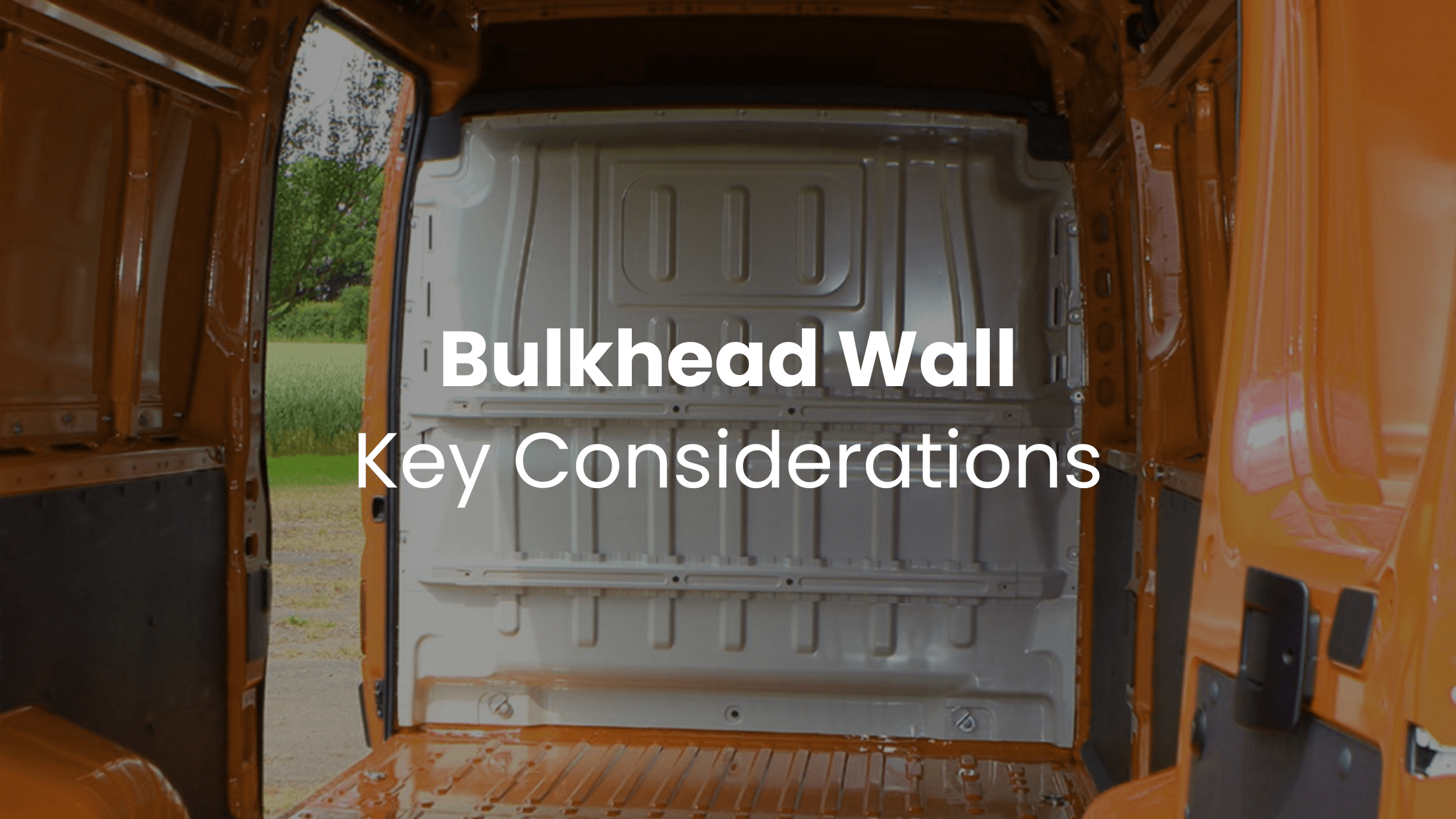 Bulkhead Wall: Key Points